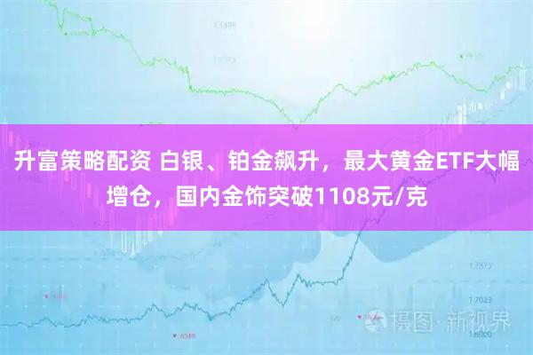 升富策略配资 白银、铂金飙升，最大黄金ETF大幅增仓，国内金饰突破1108元/克