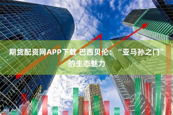 期货配资网APP下载 巴西贝伦：“亚马孙之门”的生态魅力